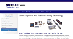 Desktop Screenshot of on-trak.com
